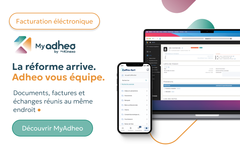 MyAdheo, espace client et facturation éléctronique